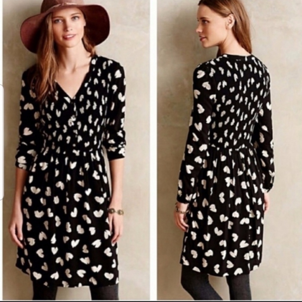 Anthropologie Mauve Dress